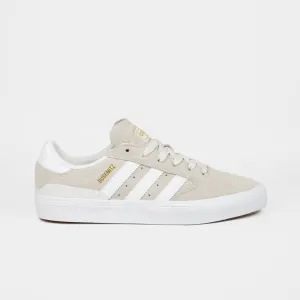 Adidas Skateboarding - Busenitz Vulc 2 Shoes - Crystal White / Footwear White / Gold Metallic