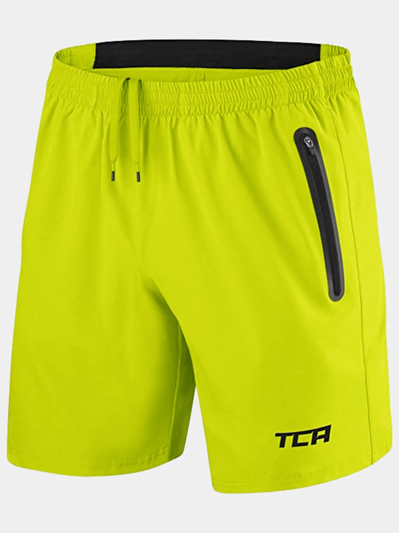 Elite Tech Gym Running Shorts For Men With Zip Pockets