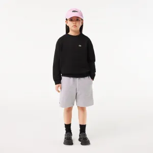 Kids' Lacoste Organic Brushed Cotton Fleece Shorts