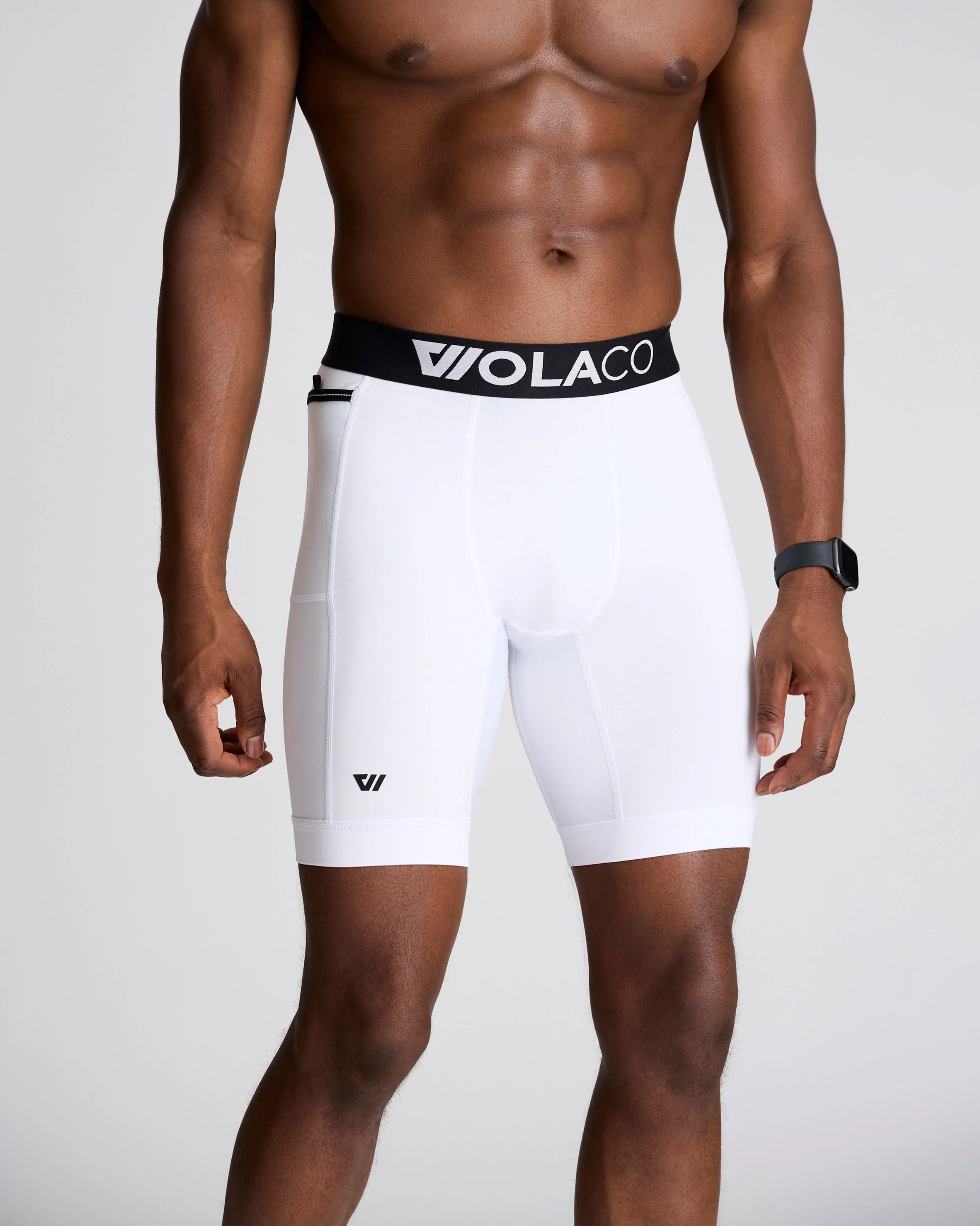 North Moore Short in White