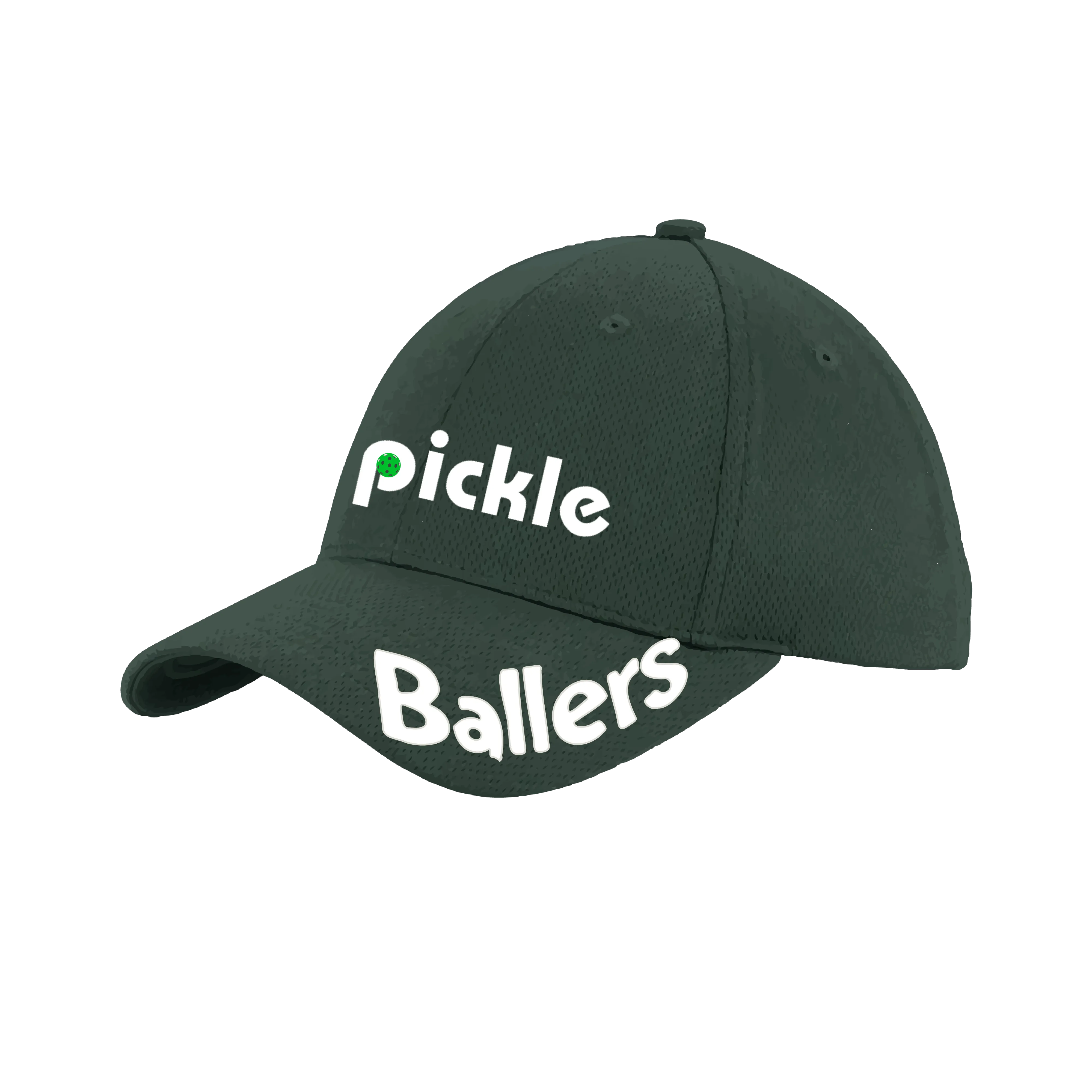 Pickle Ballers | Pickleball Hat | Moisture-Wicking 100% Polyester