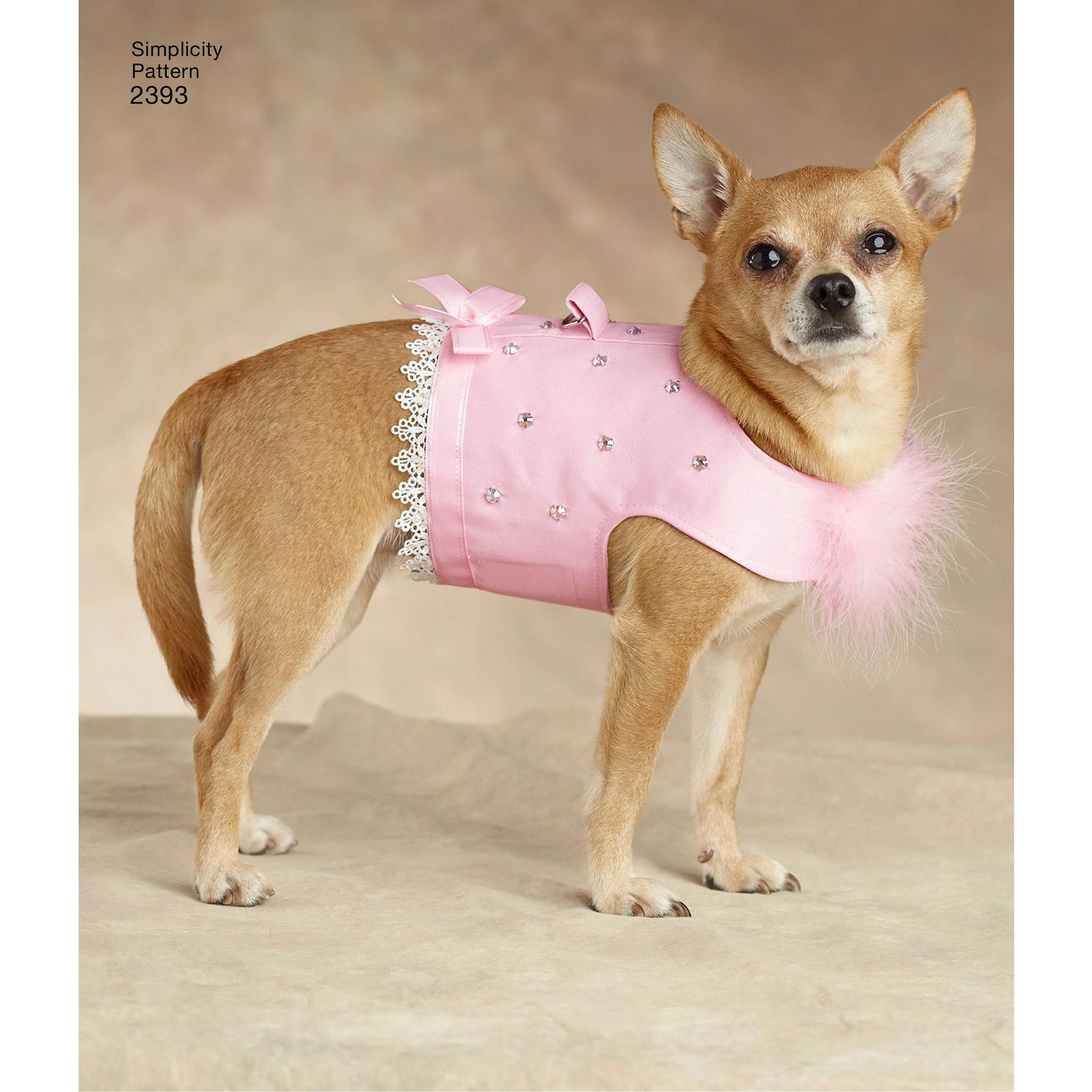 Simplicity Sewing Pattern 2393 Dog Clothes